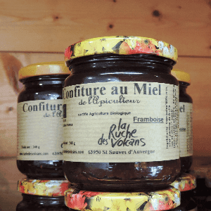 Confitures au miel d'Auvergne