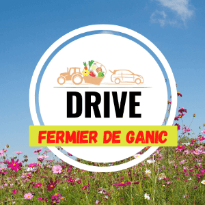Logo de Drive Fermier de "Ganic"