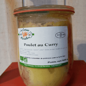 Poulet au curry 470g