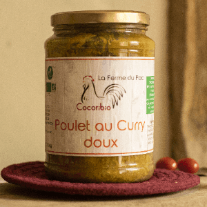 Poulet au curry - 3/4 parts