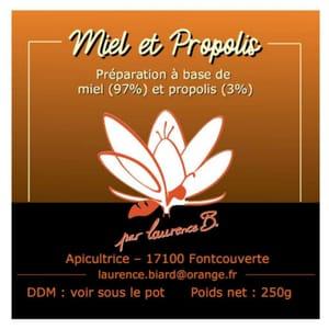 Miel & propolis (préparation)