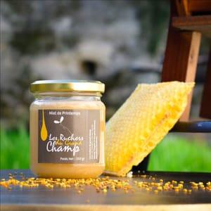 Miel de printemps colza crémeux, doux, à tartiner 250 g