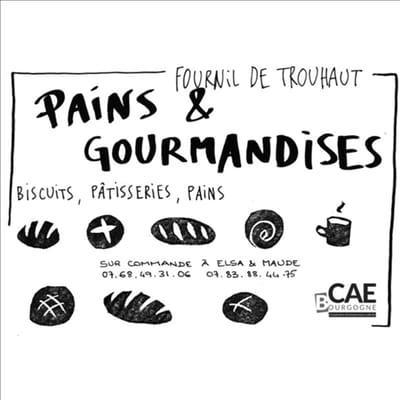 Logo de Pains & Gourmandises - retrait sur AGEY