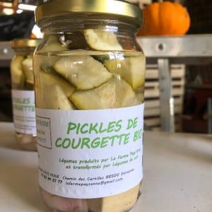 Pickles de courgettes