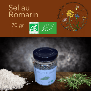 Sel aromatisé au Romarin 70 gr
