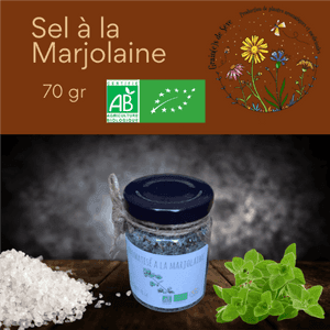 Sel aromatisé à la Marjolaine 70gr